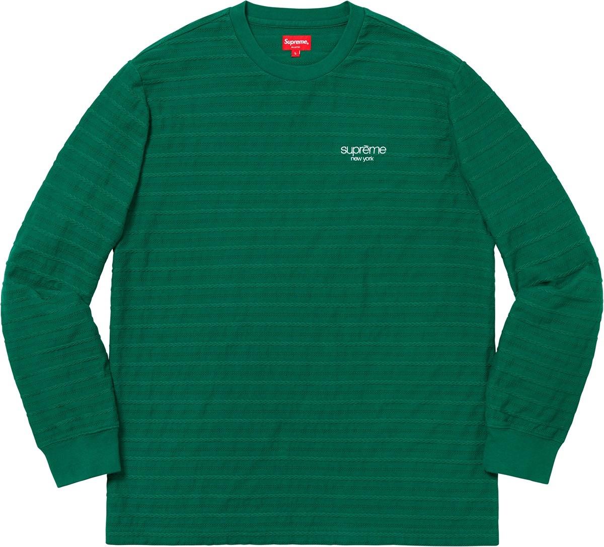 Rope Stripe L/S Top view 2